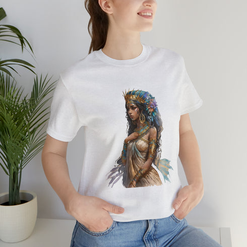 Ancient Egyptian Priestess - Short Sleeve Tee